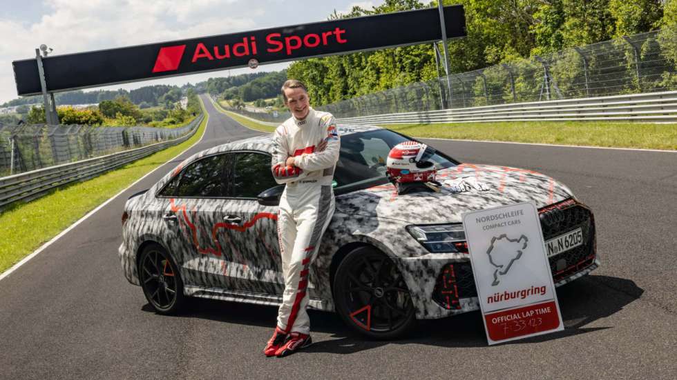 Το νέο Audi RS3 έκανε δικό του το ρεκόρ στο Nurburgring